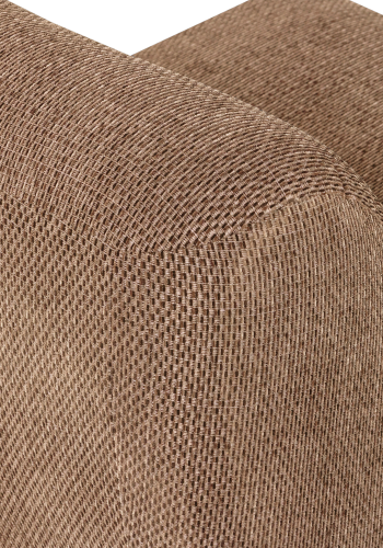 WOOOD Nomu lenestol grov chenille lys brun [Fsc]