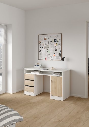 TVILUM Function Plus skrivebord 1 d�r + 3 skuffer - Pakke