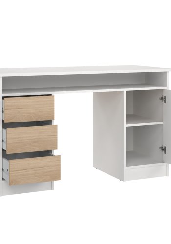 TVILUM Function Plus skrivbord 1 d&ouml;rr + 3 l�dor - Paket