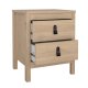 TVILUM Madrid Nattbord 2 skuffer - Pakke