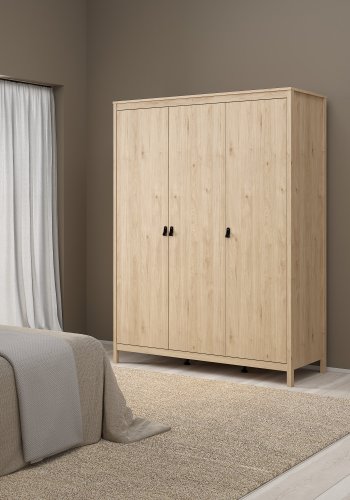 TVILUM Madrid Garderob med 3 d�rrar - Paket