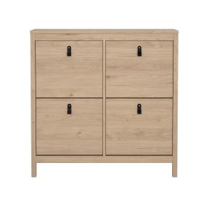 TVILUM Madrid Skoskap med 4 hengslede d�rer - Parcel