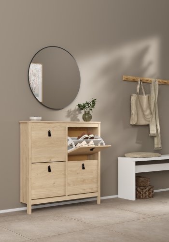 TVILUM Madrid Skosk�p med 4 g�ngj�rnsd�rrar - Parcel