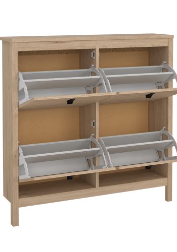 TVILUM Madrid Skosk�p med 4 g�ngj&auml;rnsd&ouml;rrar - Parcel