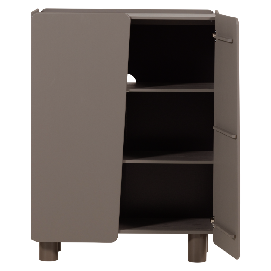 WOOOD Root-skap med 2 d�rer, furu, tr�ffelbrun [Fsc]