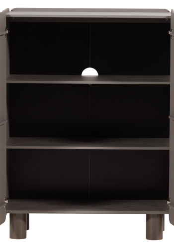 WOOOD Root-skap med 2 d�rer, furu, tr�ffelbrun [Fsc]