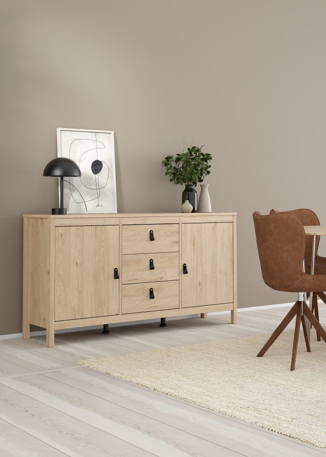 TVILUM Madrid skjenk 2 d�rer + 3 skuffer - Parcel