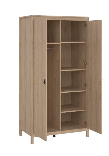 TVILUM Madrid Garderob med 2 d&ouml;rrar - Paket