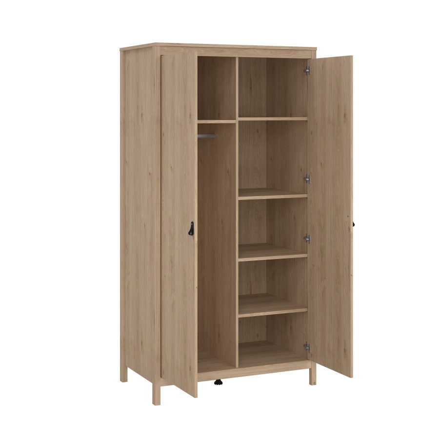 TVILUM Madrid Garderob med 2 d&ouml;rrar - Paket