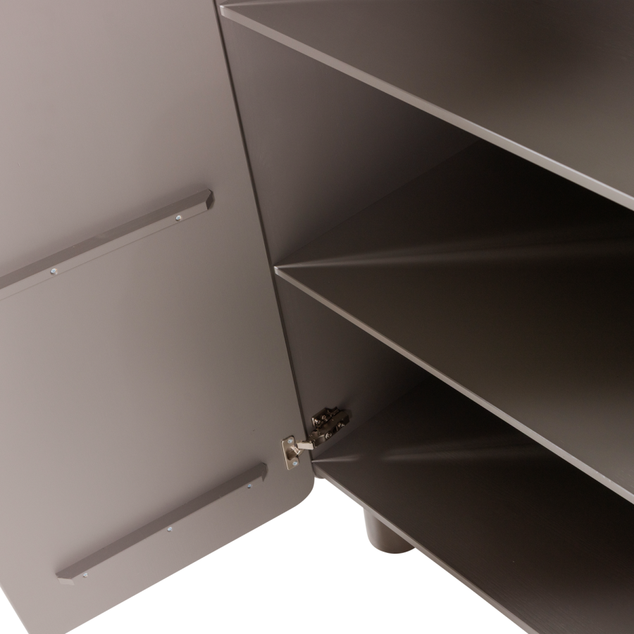 WOOOD Root-skap med 2 d�rer, furu, tr�ffelbrun [Fsc]