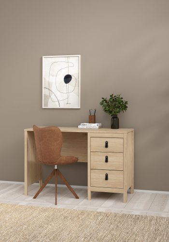 TVILUM Madrid Skrivbord 3 l�dor - Paket