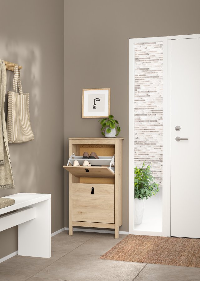 TVILUM Madrid Skosk�p 2 g�ngj&auml;rnsd&ouml;rrar - Parcel