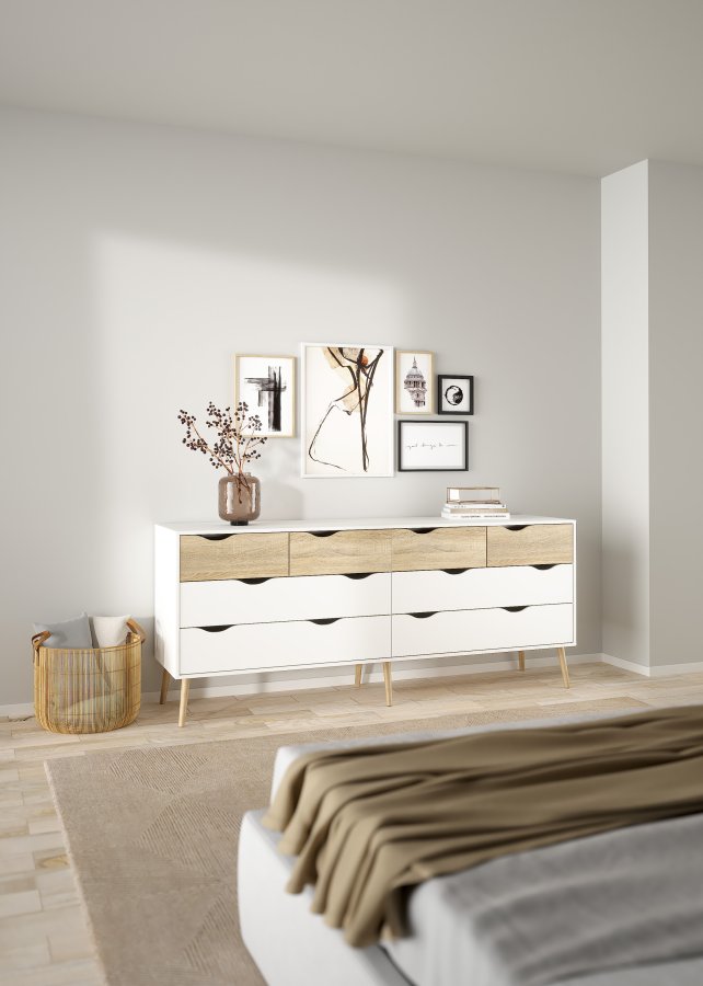 TVILUM Oslo dobbel kommode