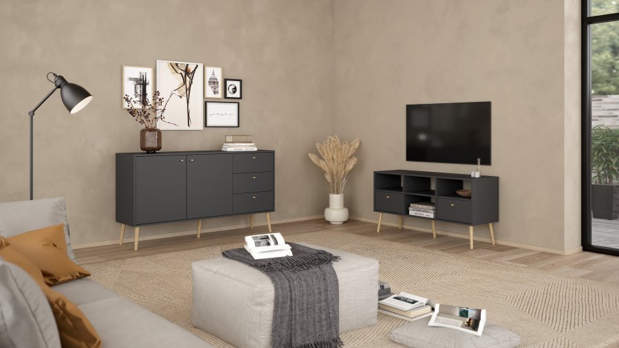 TVILUM Bodo TV-enhed 2 skuffer