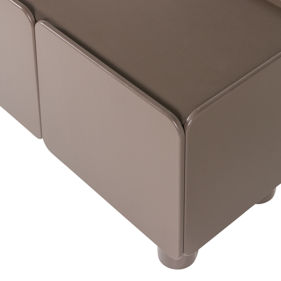 WOOOD Root TV-skap 200 cm furu tr�ffelbrun [Fsc]