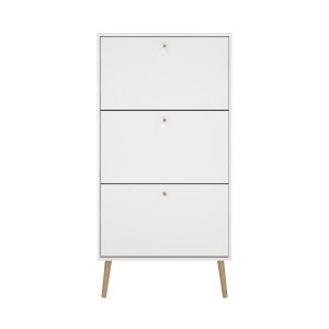 TVILUM Bodo skoskap med 3 hengslede d�rer - Parcel