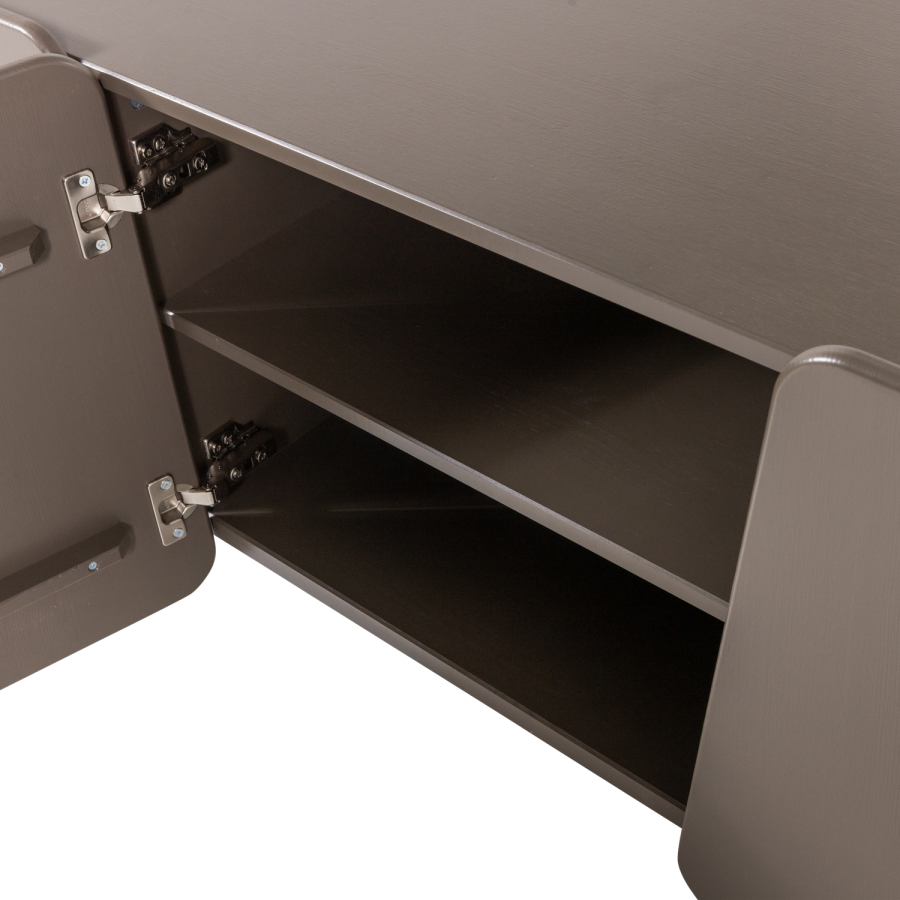 WOOOD Root TV-skap 200 cm furu tr�ffelbrun [Fsc]