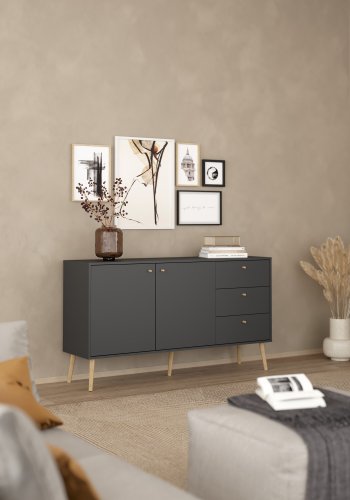 TVILUM Bodo skjenk 2 d�rer + 3 skuffer - Pakke