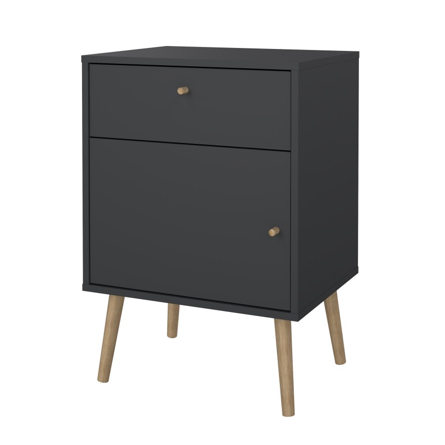 TVILUM Bodo nattbord 1 d�r + 1 skuff - Pakke