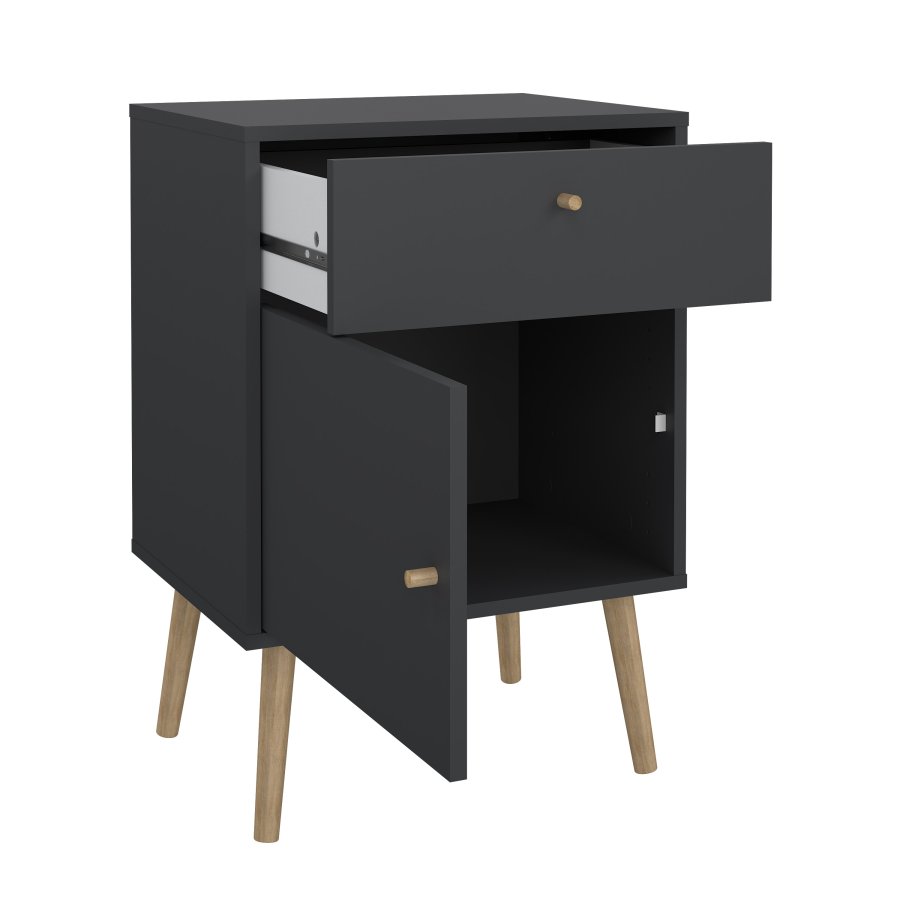 TVILUM Bodo nattbord 1 d�r + 1 skuff - Pakke