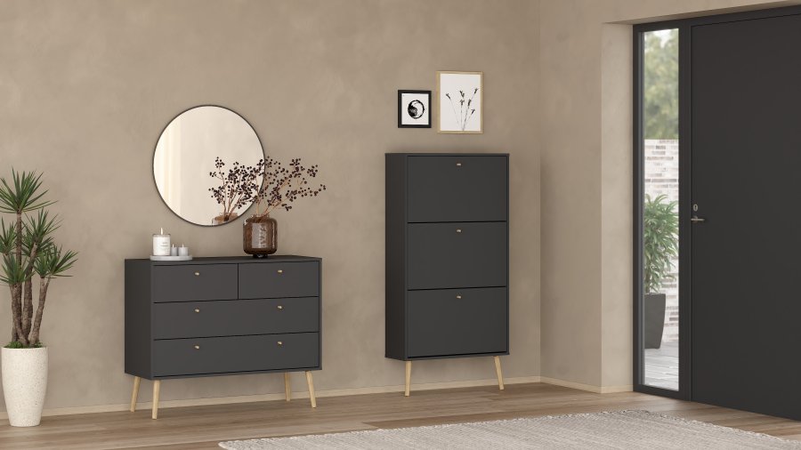 TVILUM Bodo Kommode 2 + 2 - Pakke