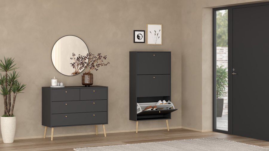 TVILUM Bodo Kommode 2 + 2 - Pakke