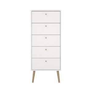 TVILUM Bodo kommode med 5 skuffer - Pakke