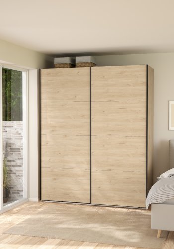 TVILUM Bergamo skjutd&ouml;rr f&ouml;r 180 x 220 cm - Paket