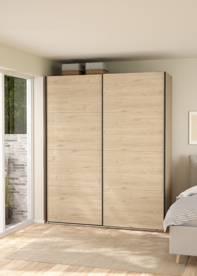 TVILUM Bergamo skjutd&ouml;rr f&ouml;r 180 x 220 cm - Paket