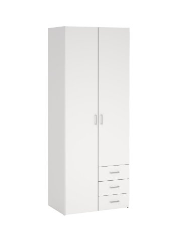 TVILUM Space Garderobe med 2 d�rer + 3 skuffer (200) - Pakke