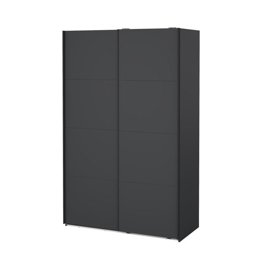 TVILUM Bergamo Garderob med 2 skjutd&ouml;rrar 140 x 220 cm - Paket