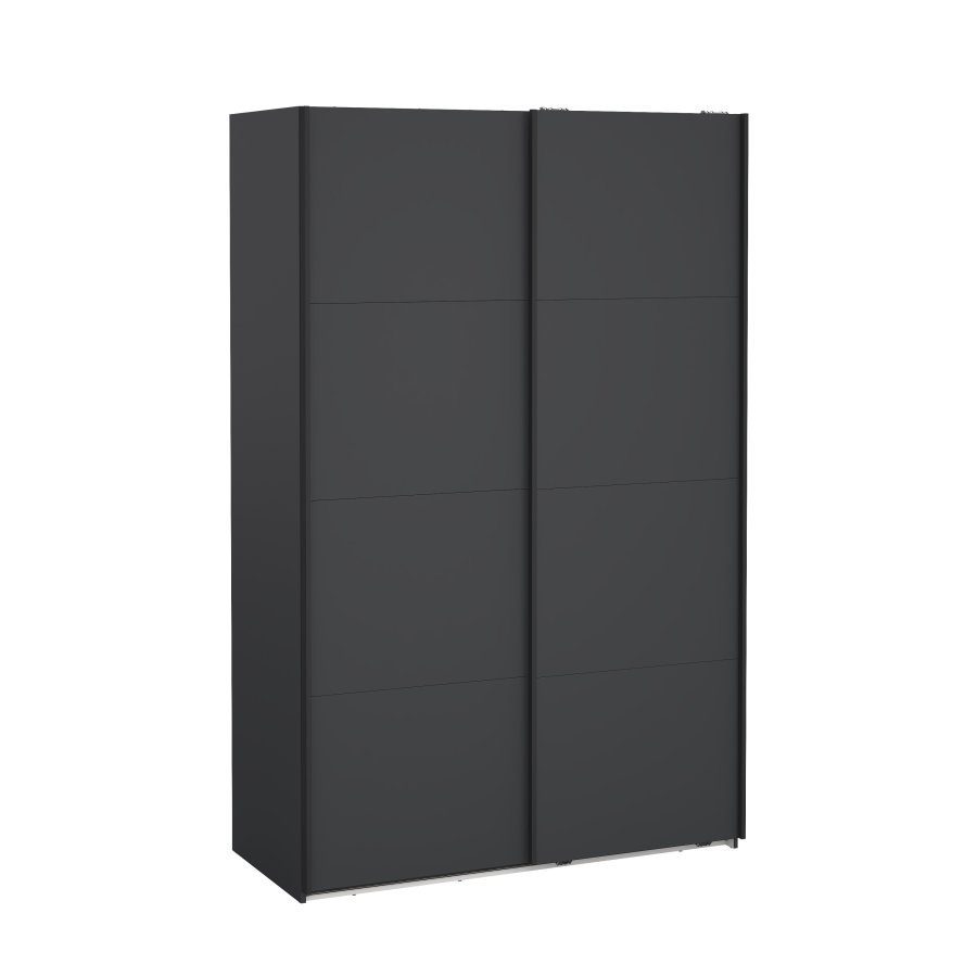 TVILUM Bergamo Garderob med 2 skjutd&ouml;rrar 140 x 220 cm - Paket