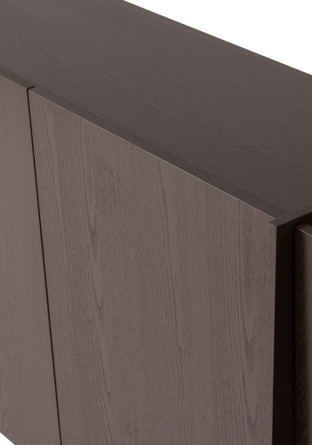 WOOOD Brock skjenk 200 cm askefiner mellombrun [Fsc]