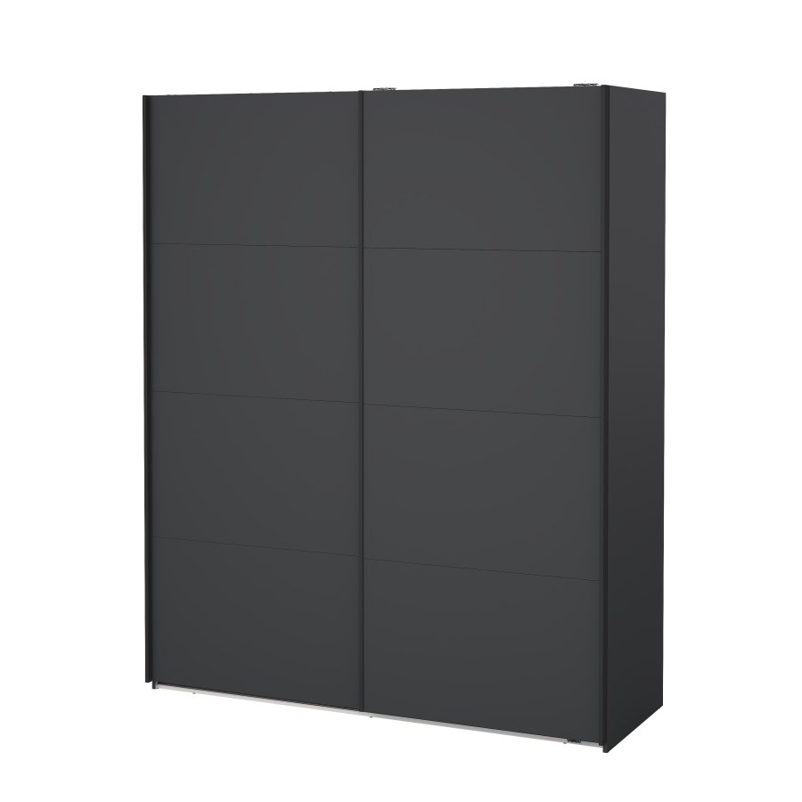 TVILUM Bergamo Garderob med 2 skjutd&ouml;rrar 180 x 220 cm - Paket