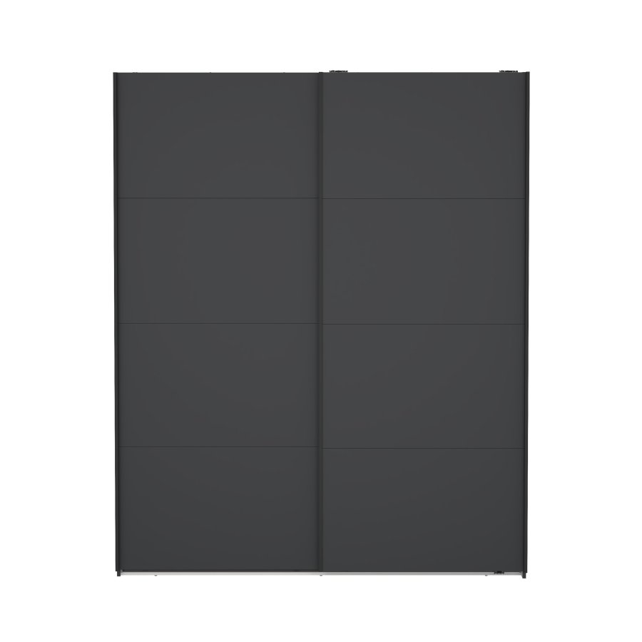 TVILUM Bergamo Garderob med 2 skjutd&ouml;rrar 180 x 220 cm - Paket