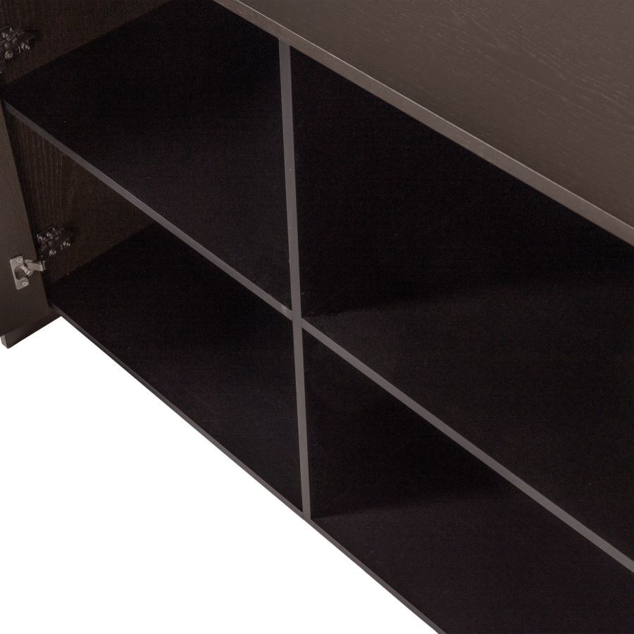 WOOOD Brock skjenk 200 cm askefiner mellombrun [Fsc]