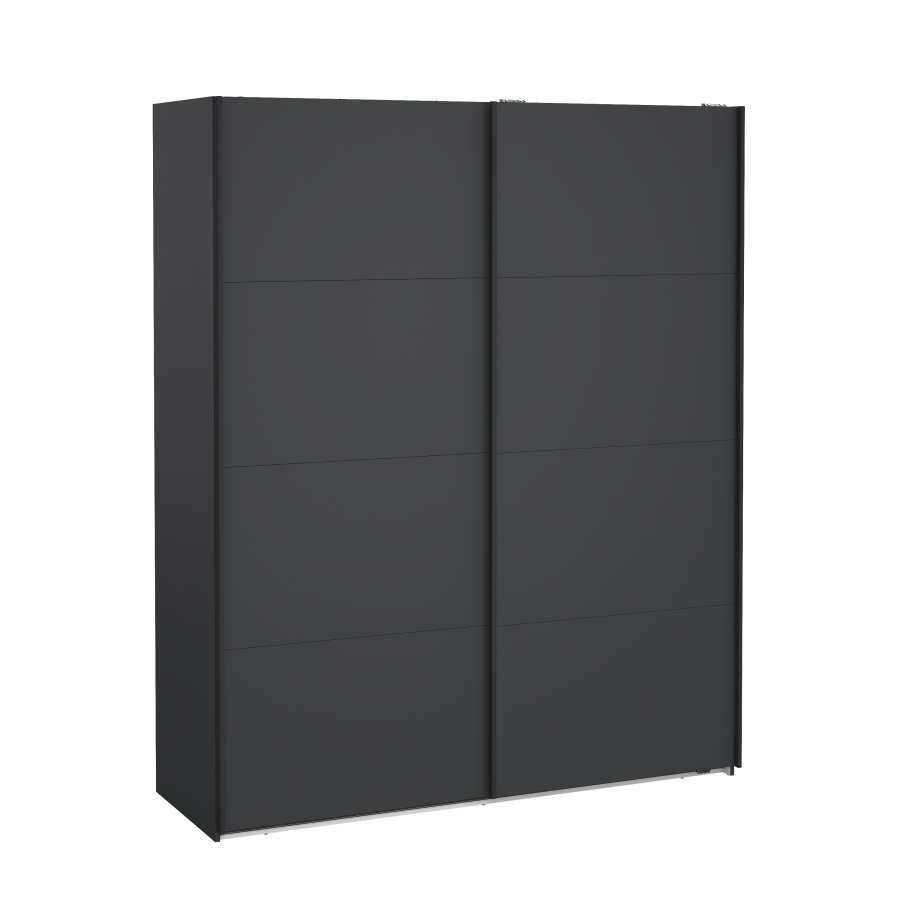 TVILUM Bergamo Garderob med 2 skjutd&ouml;rrar 180 x 220 cm - Paket