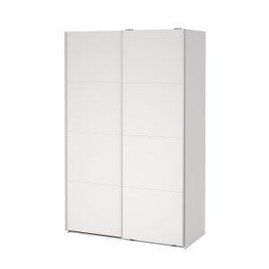 TVILUM Bergamo Garderob med 2 skjutd&ouml;rrar 140 x 220 cm - Paket