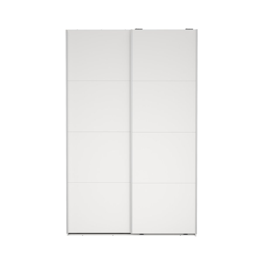 TVILUM Bergamo Garderob med 2 skjutd&ouml;rrar 140 x 220 cm - Paket