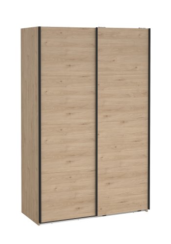 TVILUM Bergamo Garderobe med 2 skyved�rer 140 x 220 cm - Pakke