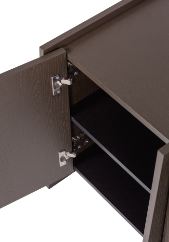 WOOOD Brock TV-skap 102 cm askefiner mellombrun [Fsc]