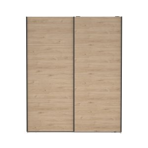 TVILUM Bergamo Garderobe med 2 skyved�rer 180 x 220 cm - Pakke