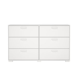 TVILUM Sofia dobbel kommode med 6 skuffer - Parcel
