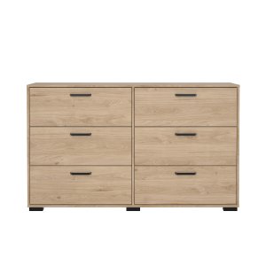 TVILUM Sofia Dubbelbyr� med 6 l�dor - Parcel