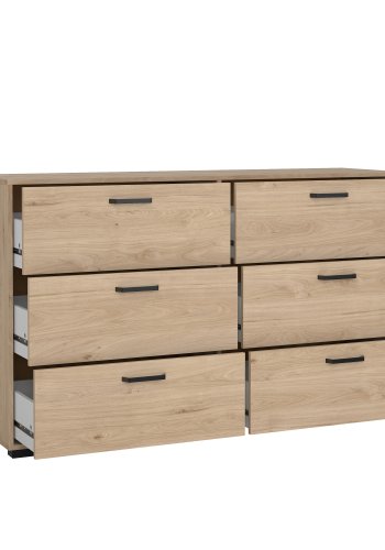 TVILUM Sofia Dubbelbyr� med 6 l�dor - Parcel