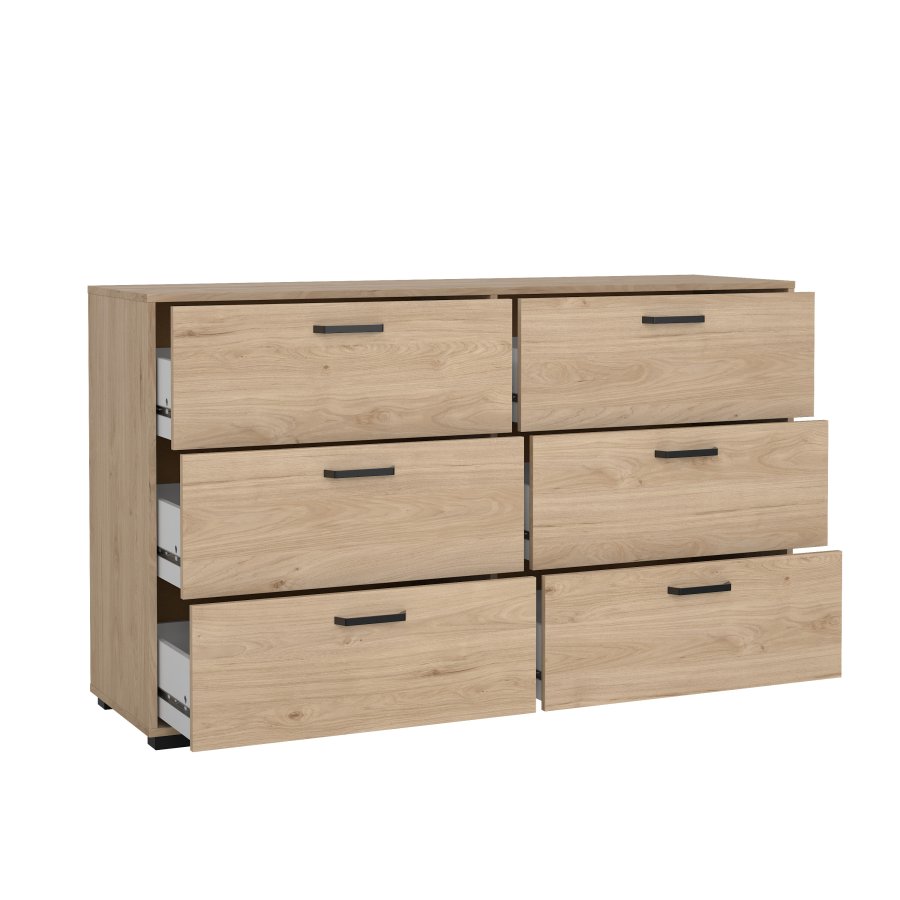 TVILUM Sofia Dubbelbyr� med 6 l�dor - Parcel