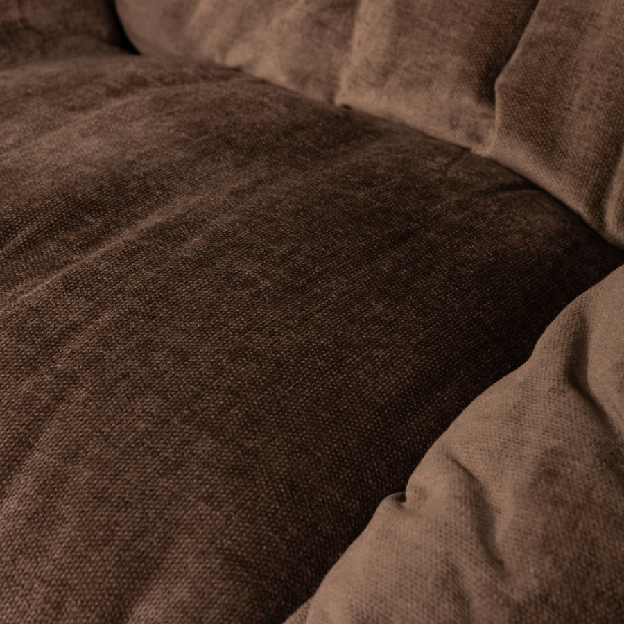 WOOOD Yaro drejestol med Hocker Espresso