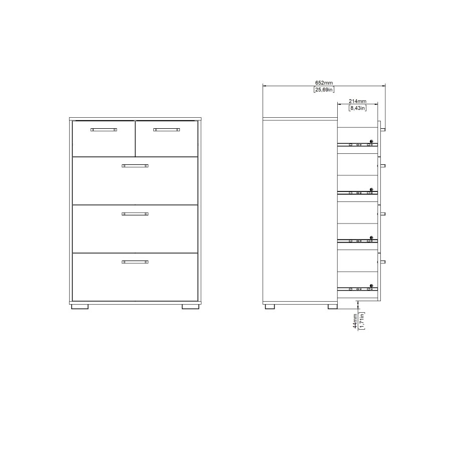 TVILUM Sofia Byr� 3 + 2 - Paket