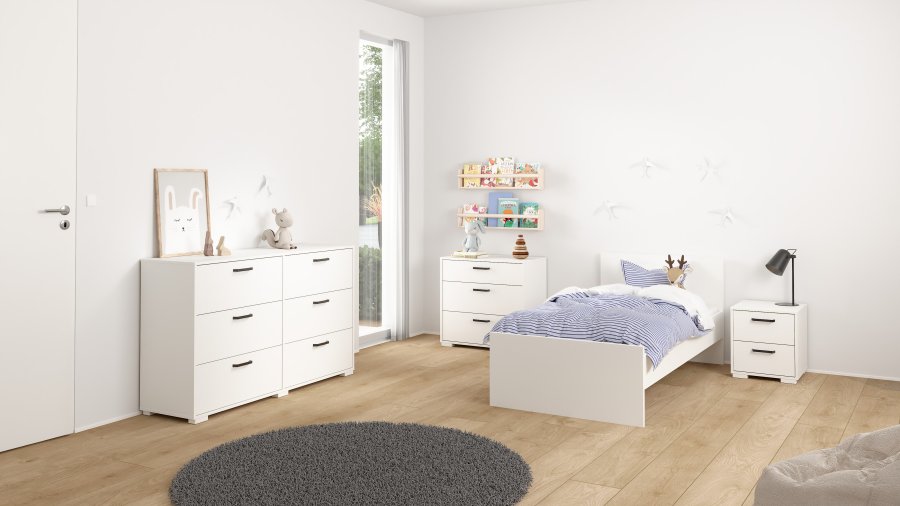 TVILUM Sofia byr� med 3 l�dor