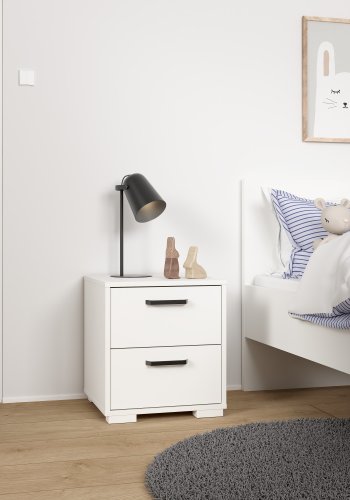 TVILUM Sofia nattbord med 2 skuffer